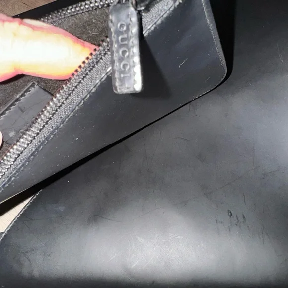 ‼️SOLD‼️Tom Ford Era Gucci Handbag with Attached Wallet, Gucci G Logo Buckle - Picture 12 of 16